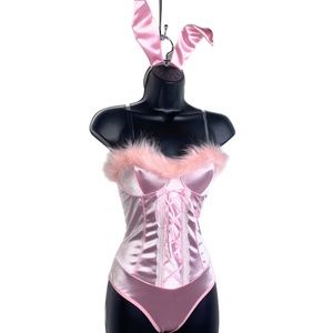 Small Silky Pink Feather Bunny
Bodysuit Halloween Costume Set Mean Girls